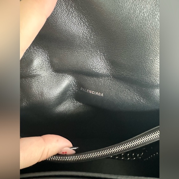 Brand NEW Balenciaga Cotton Quilted Crush Shoulder Bag - Picture 8 of 8